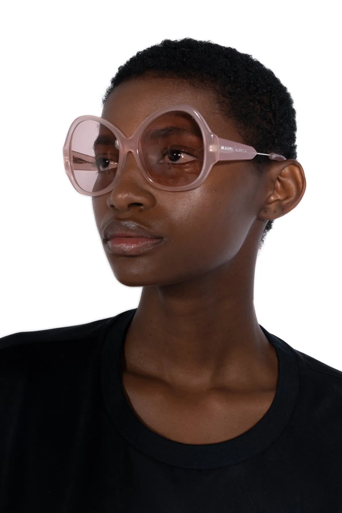 PINK OVERSIZED SUNGLASSES