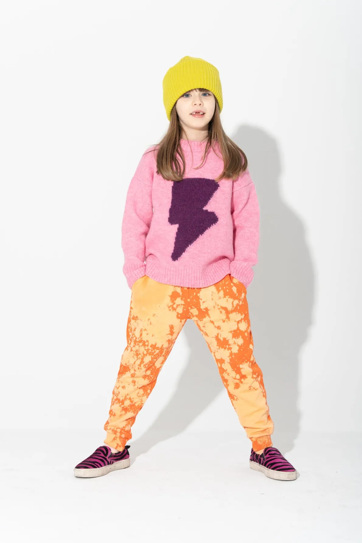 THUNDER CREW NECK KNIT JUMPER