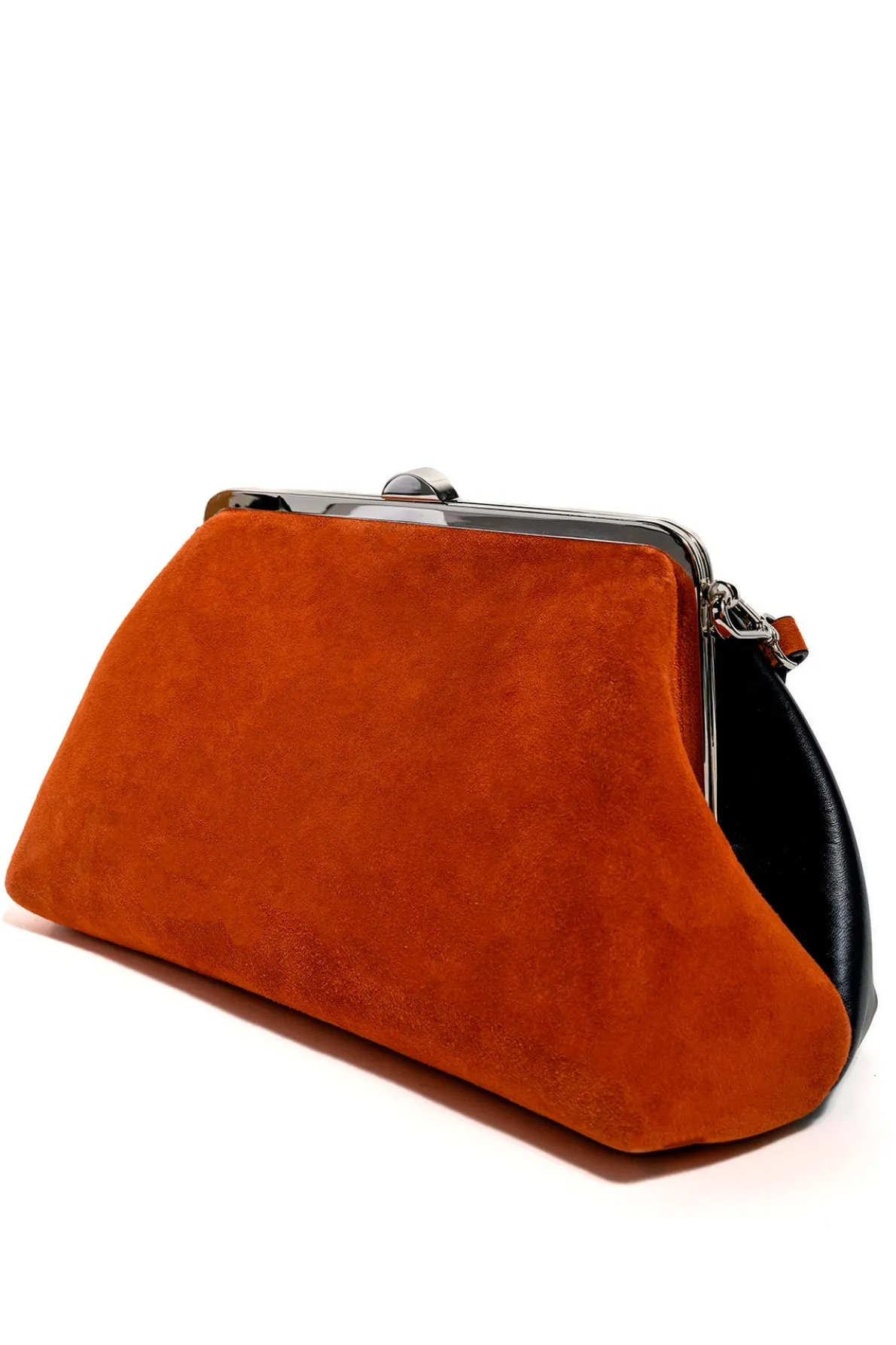 SUEDE AND NAPA LEATHER LARGE HANDBAG