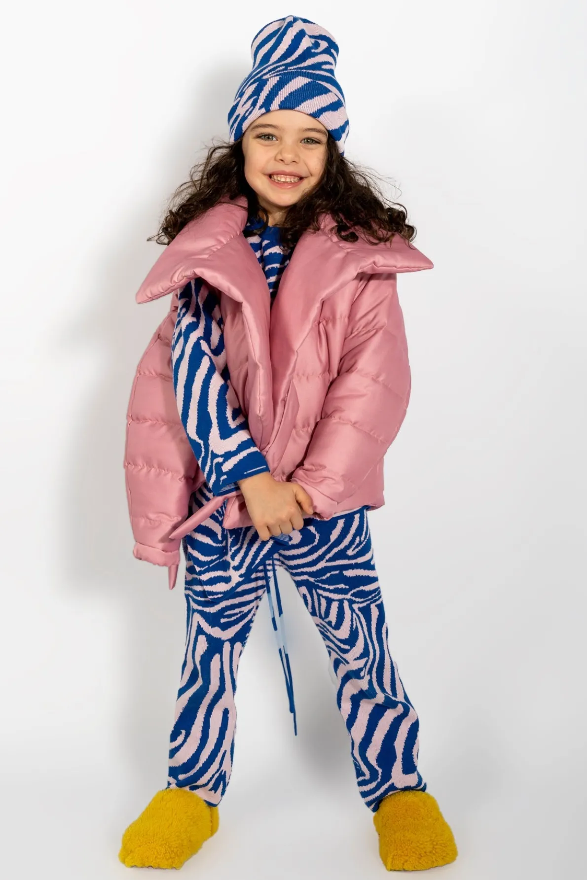 PINK M'A PUFFER JACKET