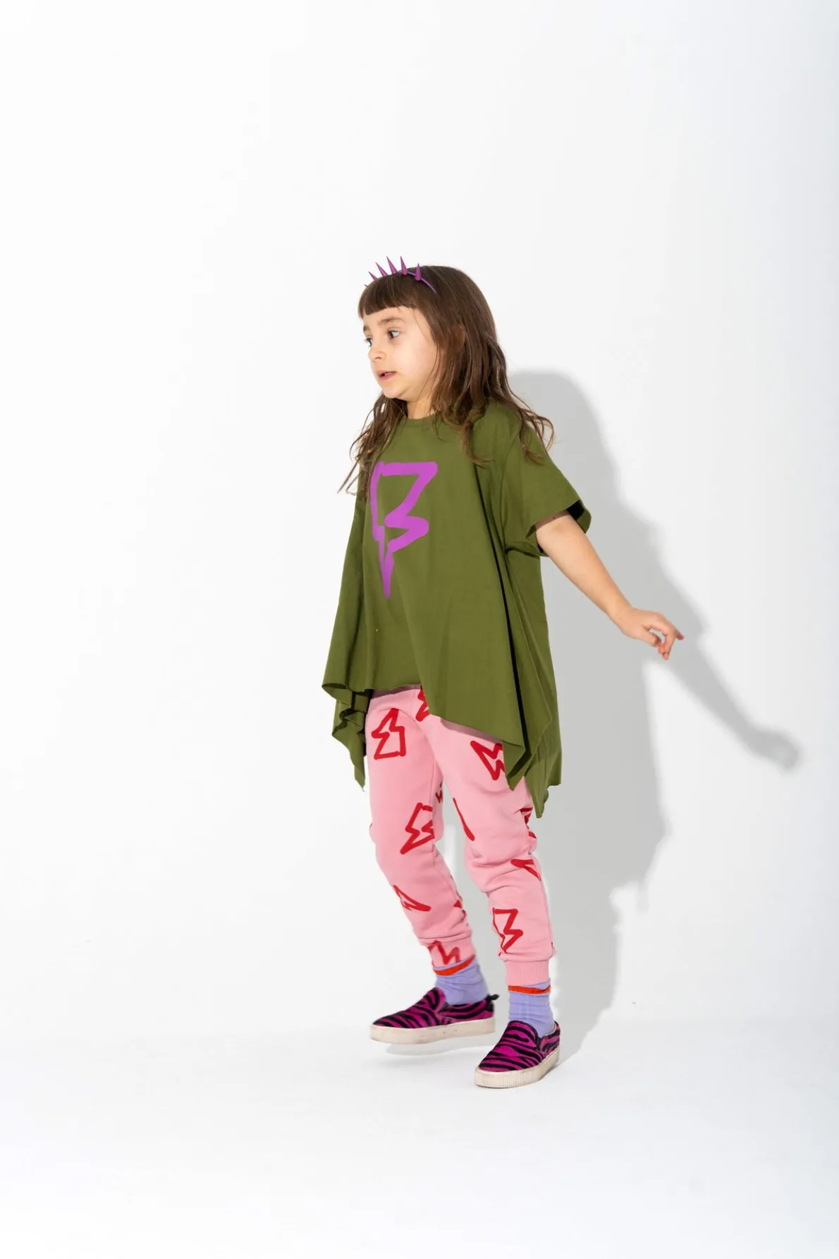 THUNDER PRINT TRACKSUIT TROUSERS