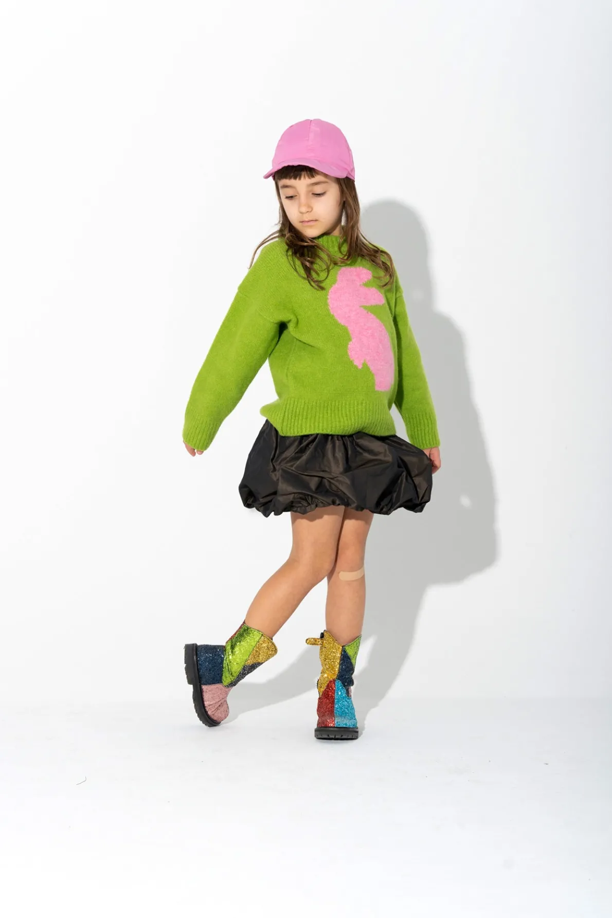 BUNNY CREW NECK KNIT JUMPER