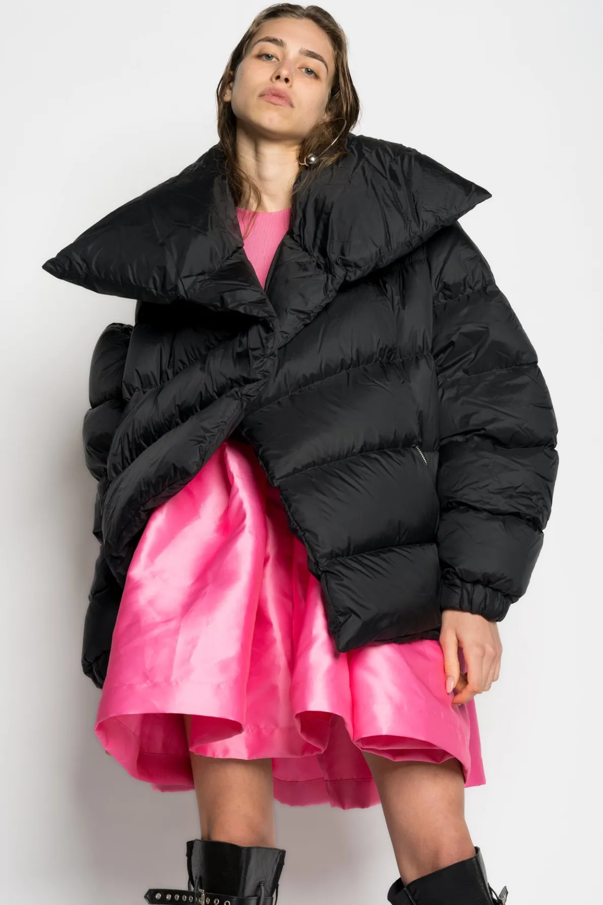 BLACK M'A PUFFER JACKET