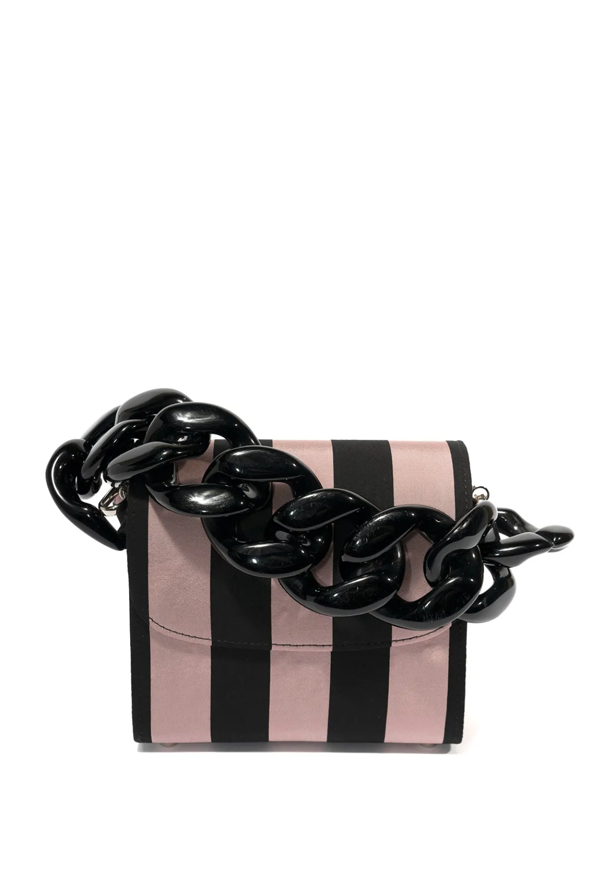 STRIPPED CHAIN BAG