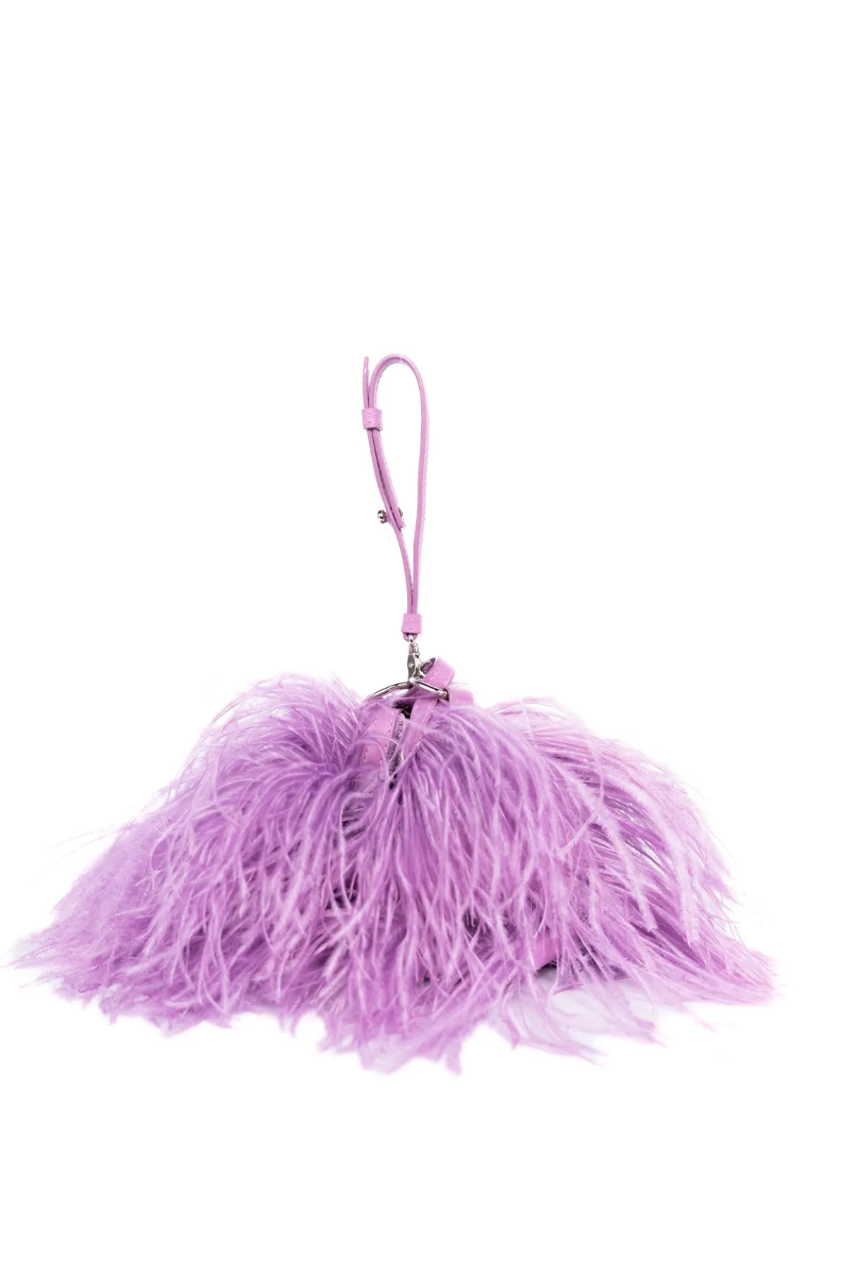 LILAC FEATHER BAG