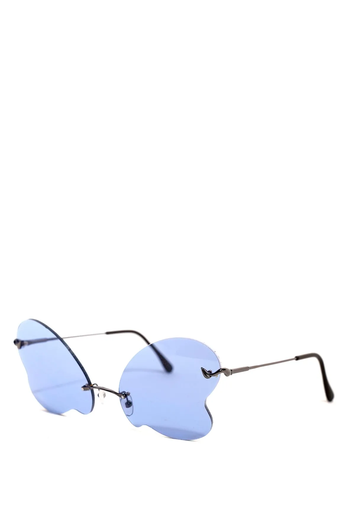 BLUE BUTTERFLY SUNGLASSES